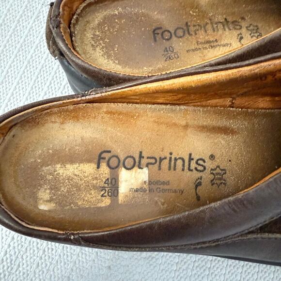 Footprints by Birkenstock Mules Womens Size 9 Narrow Brown - Picture 3 of 8